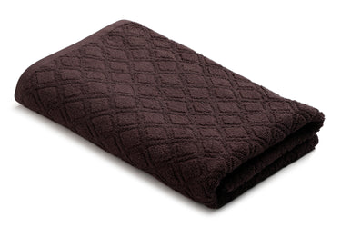 Diamond Delights - Premium Bath Towel (Brown)