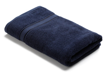 LavishEssence Premium Cotton Bath Towel (Midnight Blue)