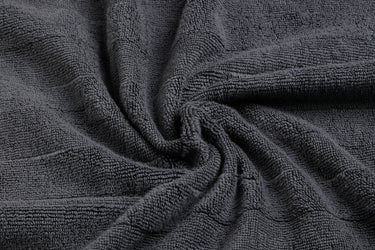 Stunning Stripes - Premium Bath Towel (Slate Grey)