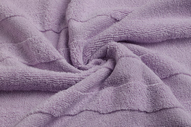 Stunning Stripes - Premium Bath Towel (Lavender)