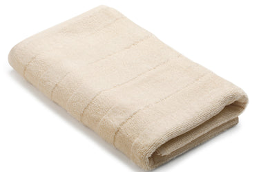 Stunning Stripes - Premium Bath Towel (Cream)