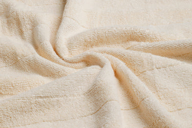 Stunning Stripes - Premium Bath Towel (Cream)